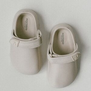 Fostered Collection Kids Beige Clogs